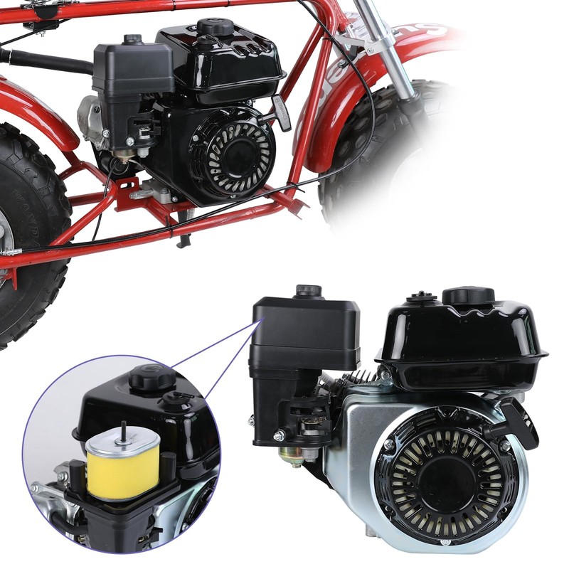 Engine Air Filter Housing Assembly Fits GX160 GX200 5.5hp Mini Bike Go Kart gallery