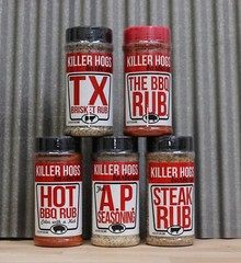 Killer Hogs “Malcom Reeds” COMBO PACKAGE -5  11oz. Shakers