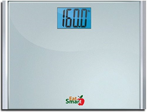 EatSmart, Precision Plus Digital Bathroom Scale w/ Ultra-Wide Platform, 440lb CA gallery