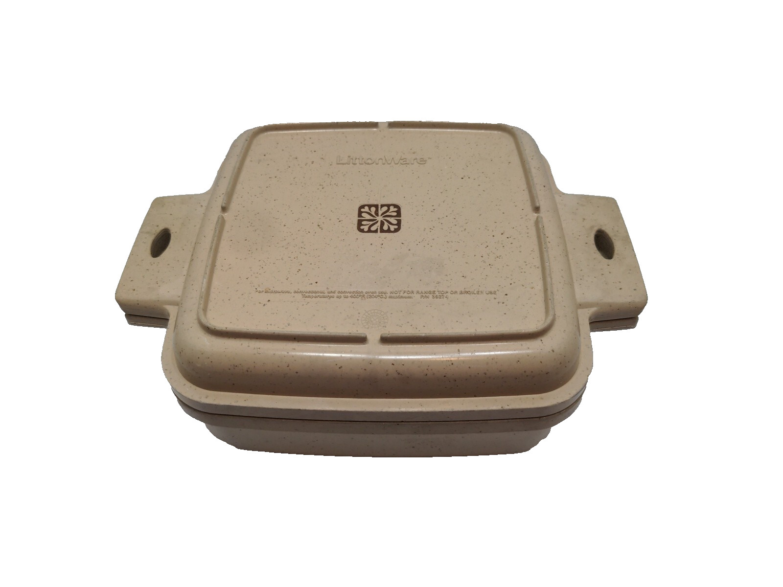 LittonWare Microwave Conventional Convectional Cooking Heating Square Dish BTBS2 gallery