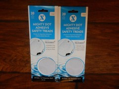 2 Pack SlipX Solutions Adhesive Mighty Dot Safety Bath Treads (20 Count)