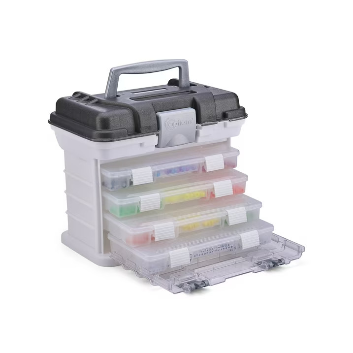 Creative Options White & Gray Small Rack Storage System, 1 Each, Size: 11 x 10 x gallery