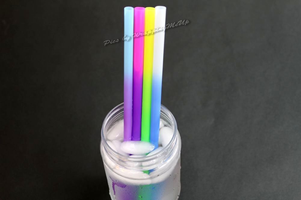 9" Plastic Party Straws -Color Shifting Drinking Straws,(15 Pack) Magic D Straws gallery