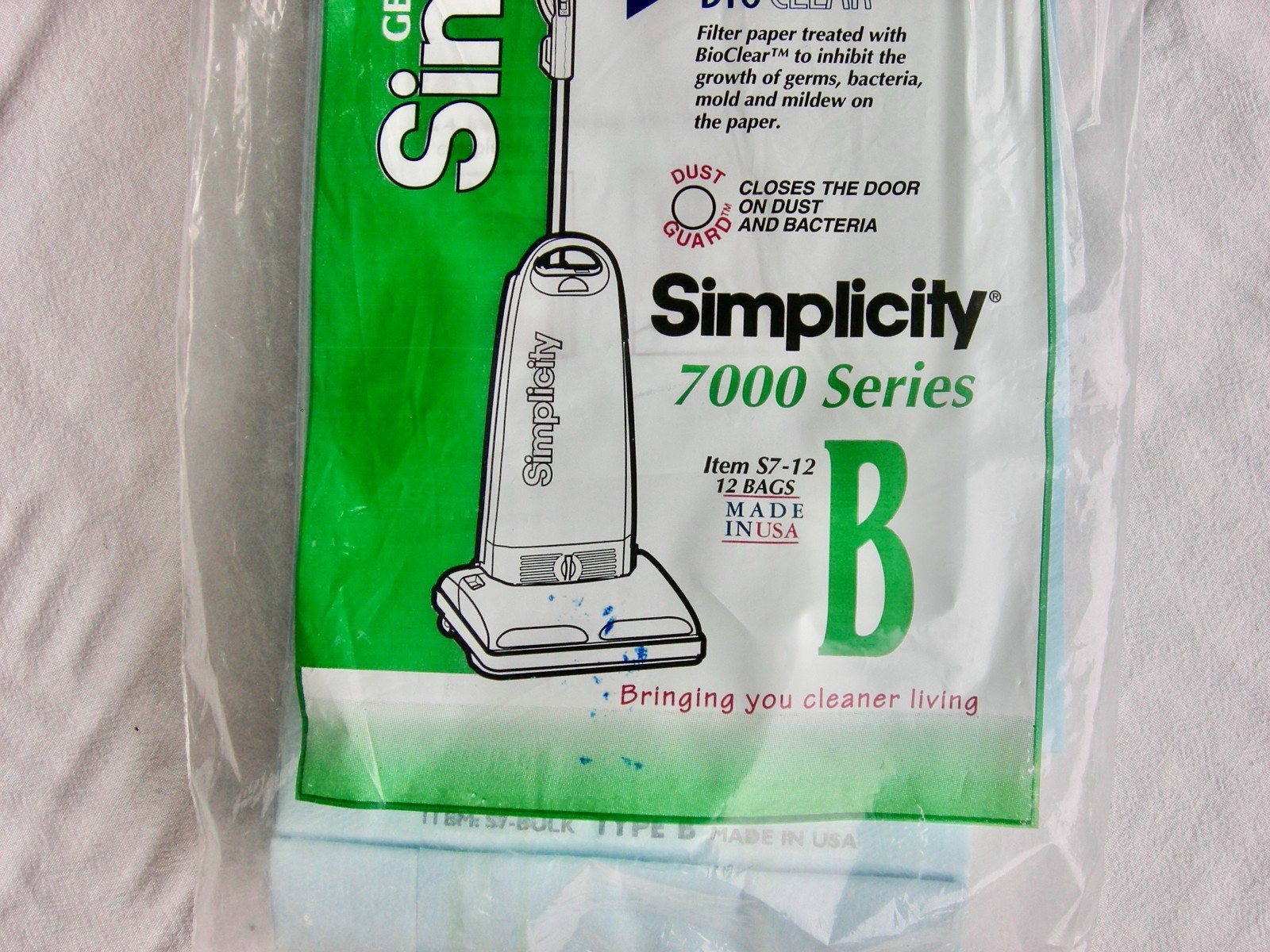 NEW 12 Simplicity Healthy Home Ultrafiltration Vacuum Bags 7000 Series B S7-3 gallery