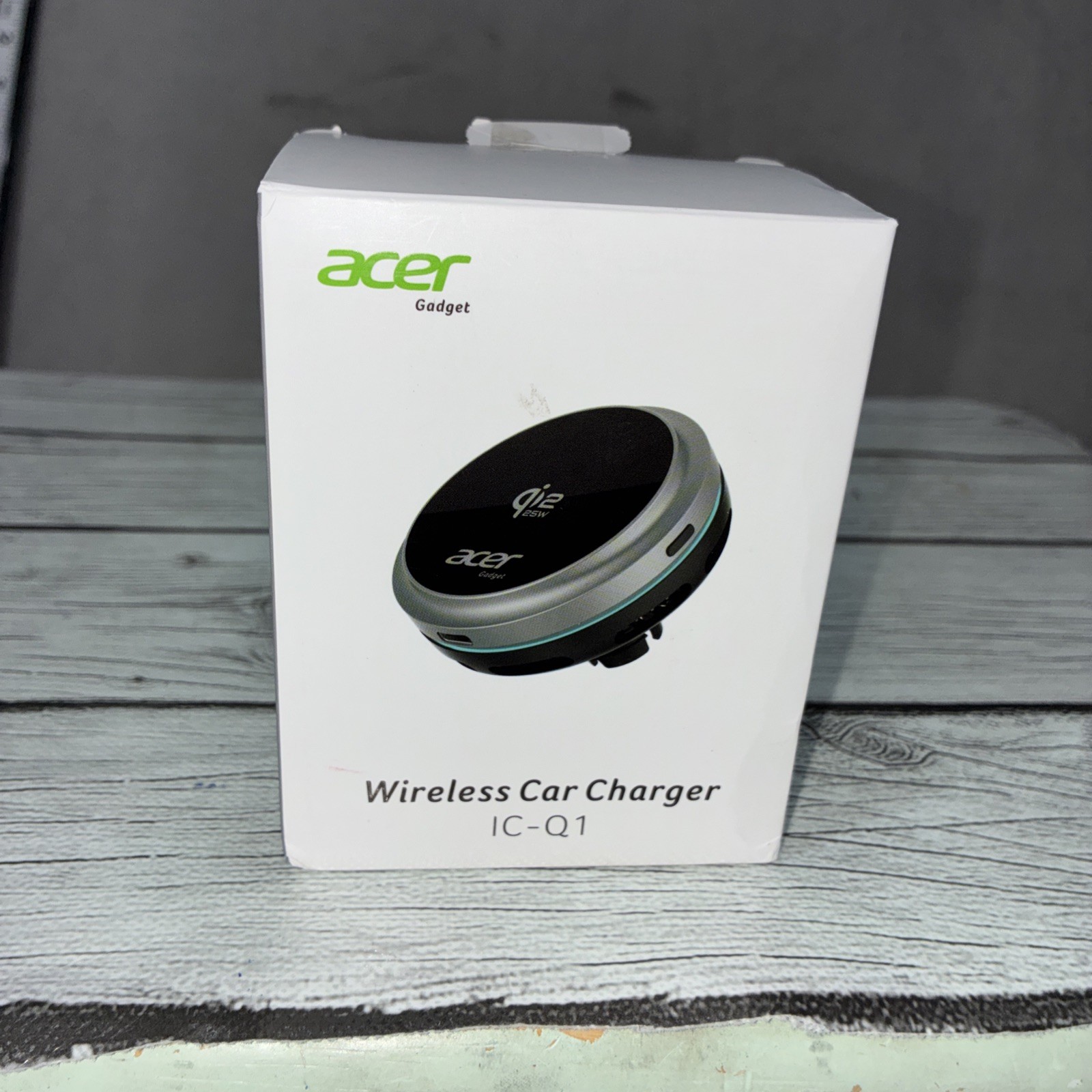 Acer Gadget Qi2.2 25W for MagSafe Car Mount Charger,Wireless Car Charger Open Bx gallery