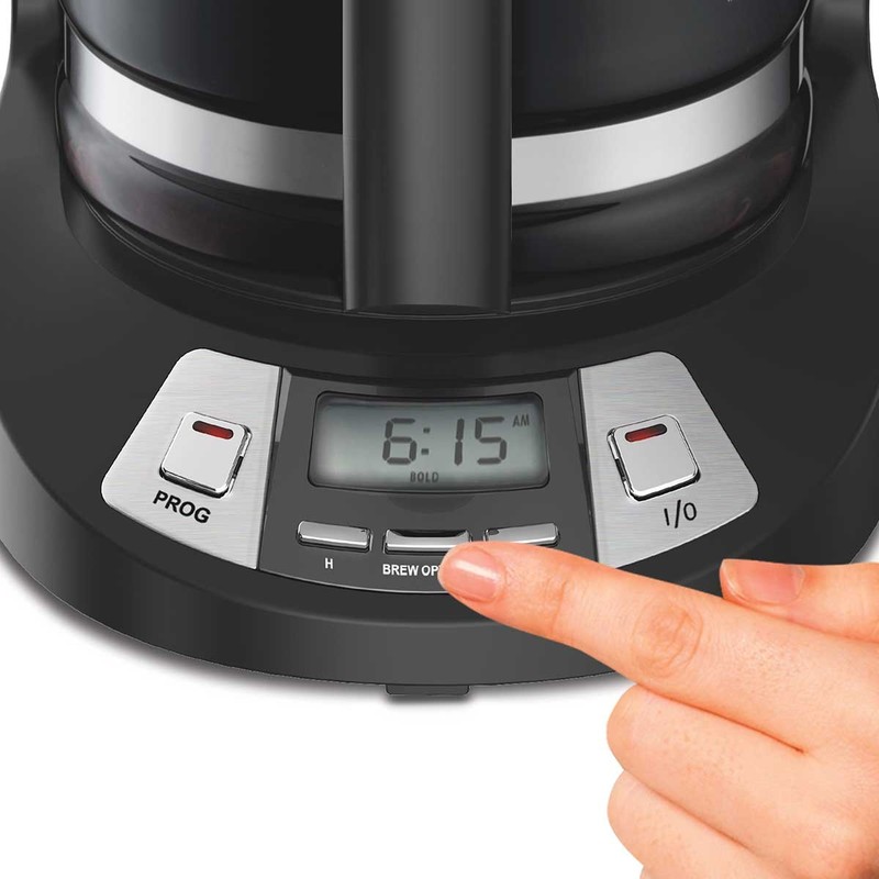 Hamilton Beach Programmable 12-Cup Coffee Maker w/AutoPause, Brew Options gallery