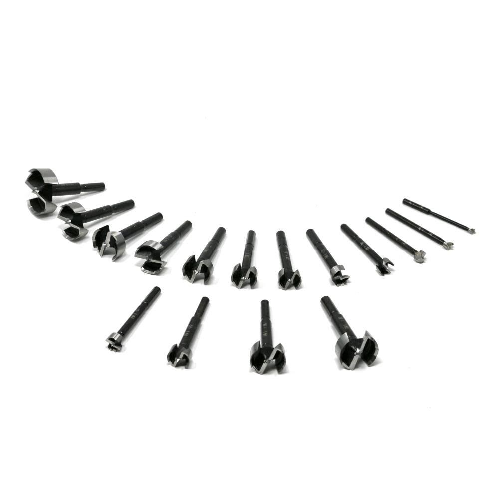 Fisch Black Shark Forstner Bit 16 Pcs Set 15-35 Mm & 1/4-2 Inches gallery