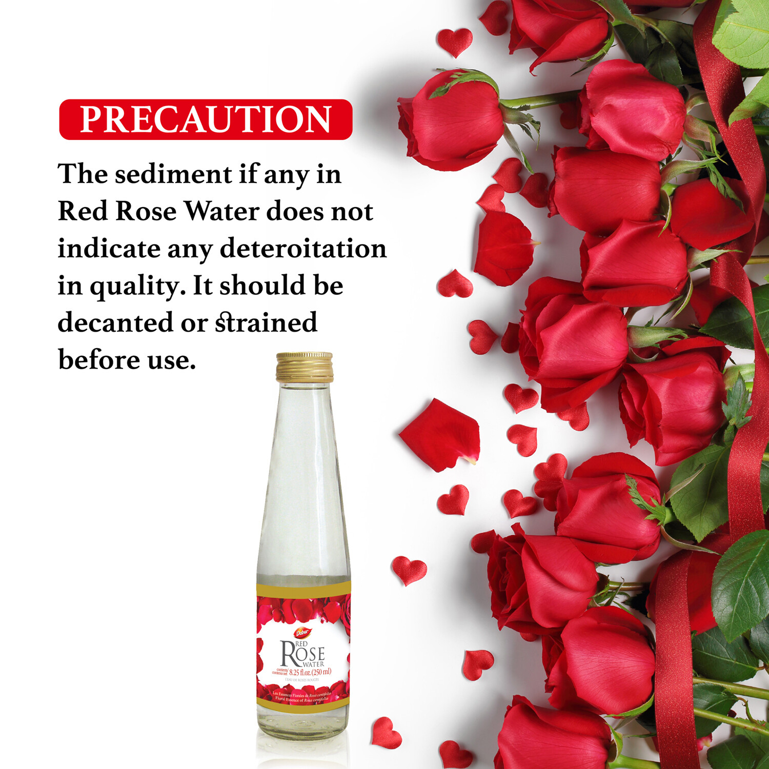 Dabur Red Rose Water - 250ml gallery