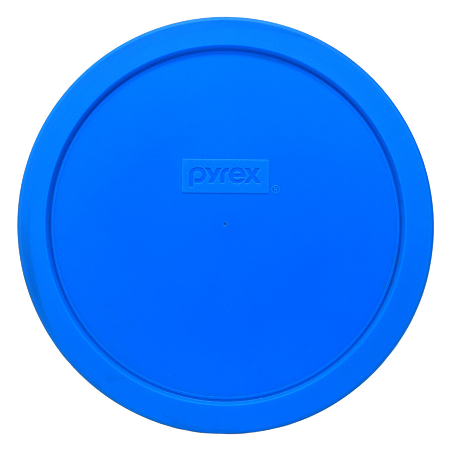 Pyrex 7402-PC 6/7-Cup Marble Blue Lid gallery