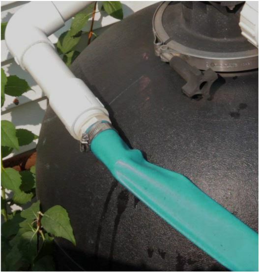 Aqua Select 1½" Swimming Pool Backwash Hose with Clamp (Various Lengths) gallery
