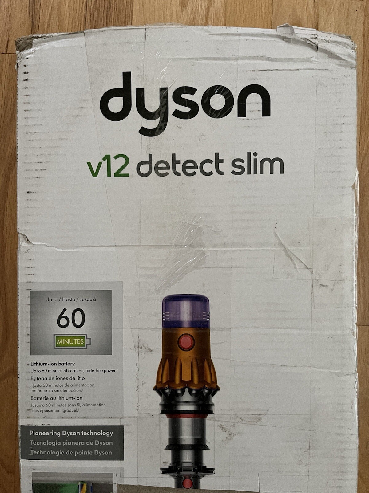 Dyson V12 Detect Slim Cordless Stick Vacuum SV46 w/Laser & Motorhead Brushes New gallery