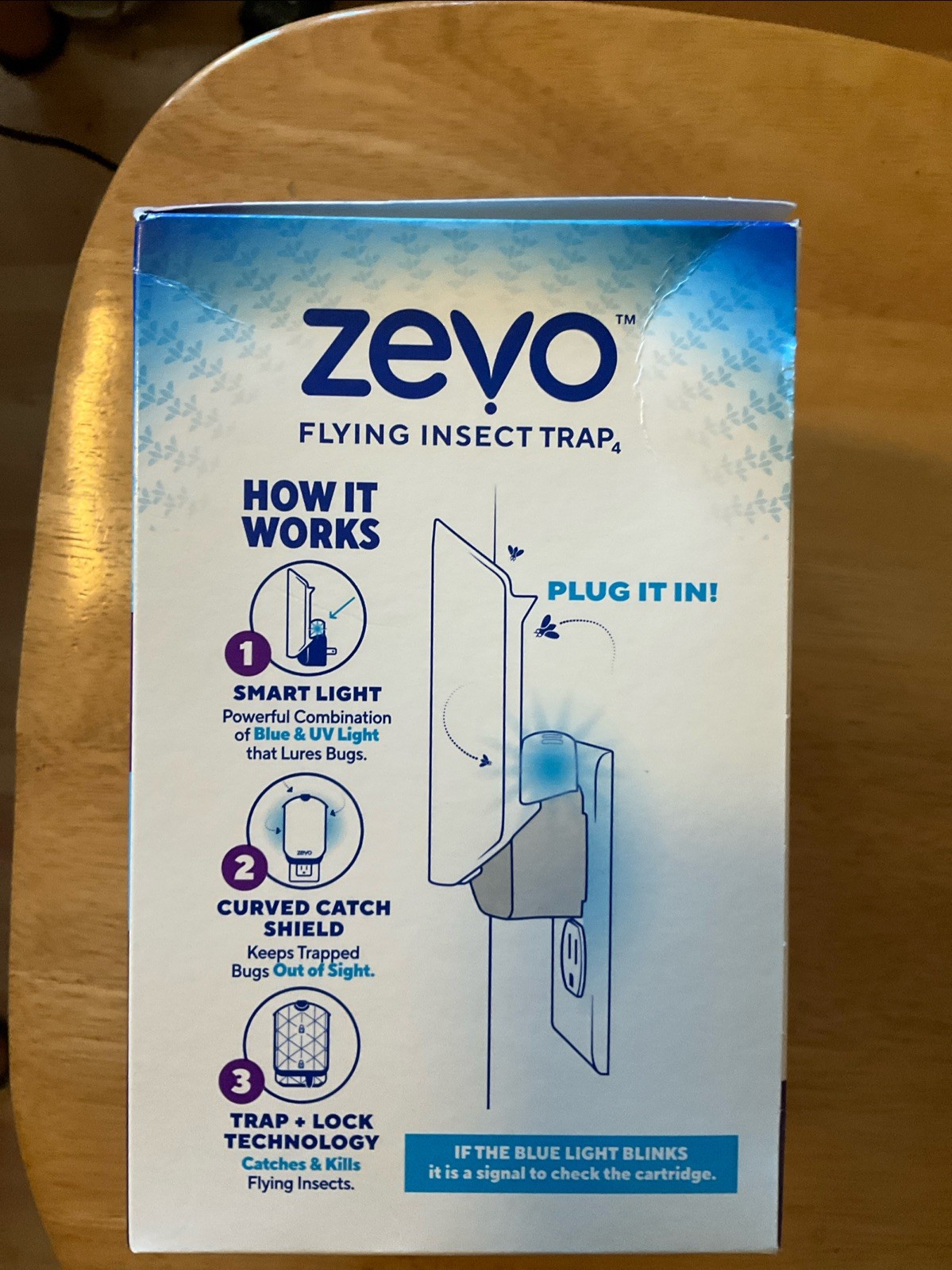 Zevo Flying Insect Trap & 3 Cartridge Starter Kit-No Assembly Required gallery