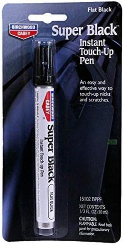 Versatile Fast-Drying Super Black Touch-Up Pen - For Metal & Plastic Surfaces gallery
