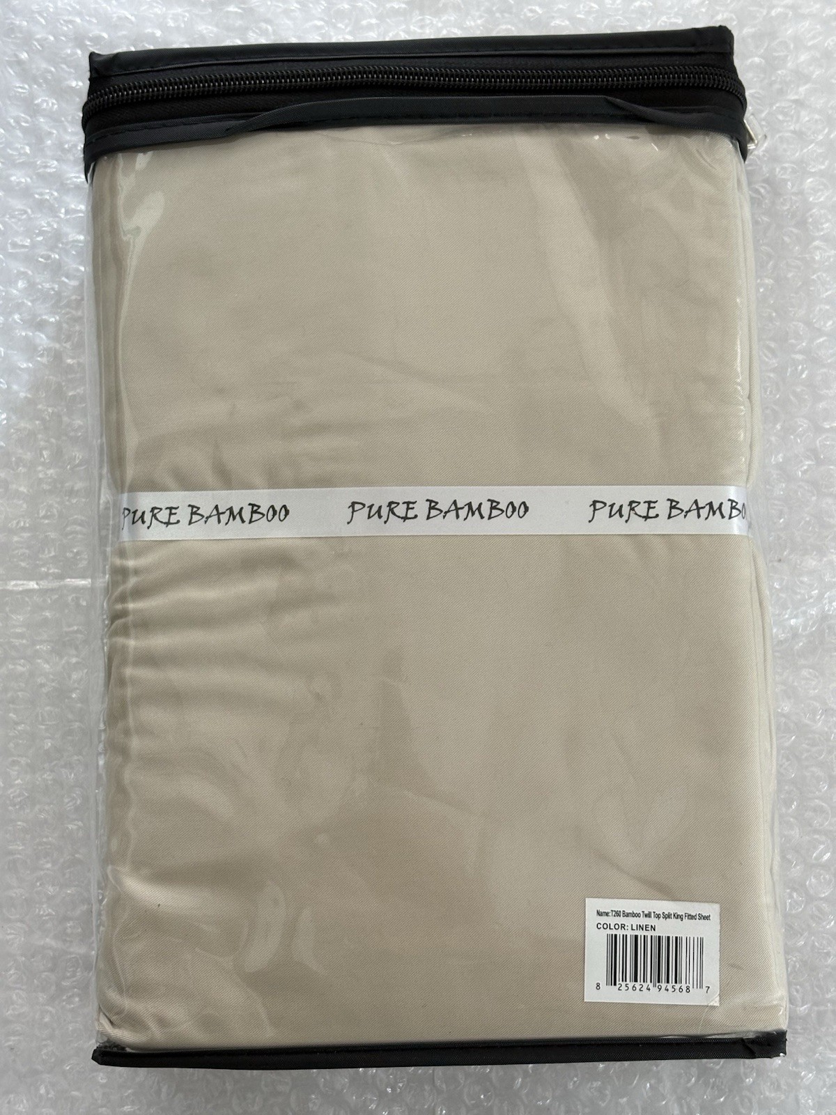 Egyptian Linens Royal Tradition Split King Fitted Sheet Pure Bamboo Brand New gallery