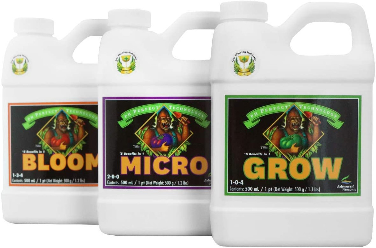 ANBGMBD500 Bloom Micro Grow Fertilizer Bundle 500Ml Each Original Version gallery