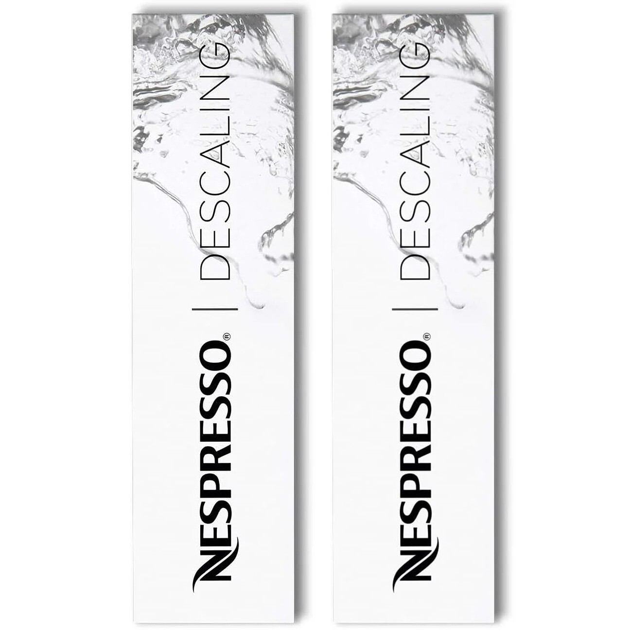 2 Pack Nespresso Descaling Kit Cleaning Solution Fits all Models 4 Packets gallery