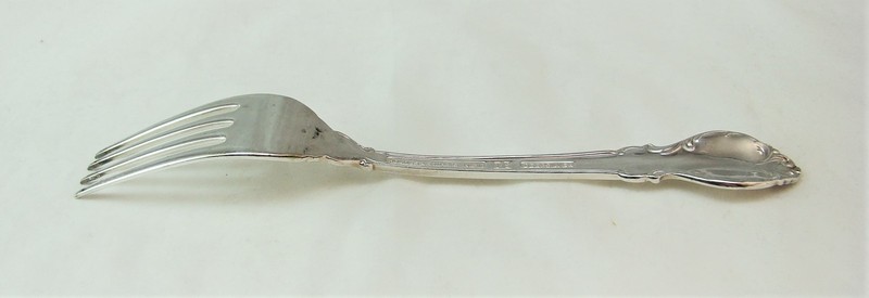 International Holmes & Edwards Silverplate SILVER FASHION Lot of 2 Dinner Forks gallery
