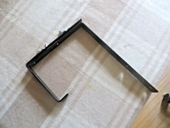 2-pack black steel Deck/Window box brackets (Black)
