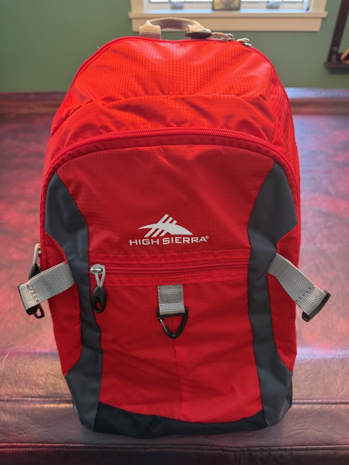 High Sierra Backpack - Red 2