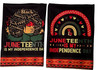 Juneteenth Celebration Kitchen Towels 18x26" Polyester Dish Cloths Independence gallery