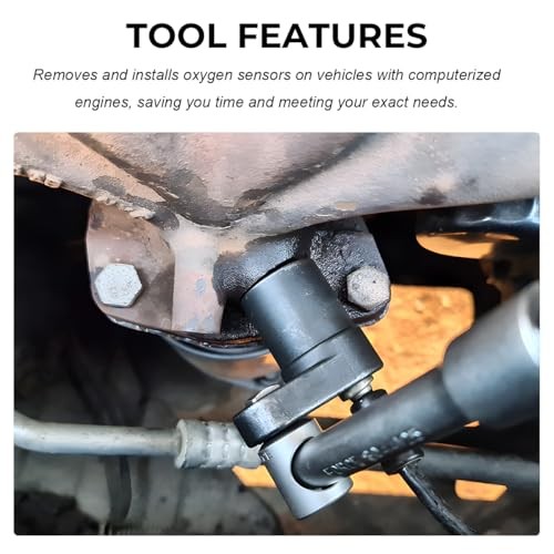 Offset Oxygen Sensor Socket, 3/8-Inch Drive by 7/8-Inch 22 mm O2 Sensor gallery