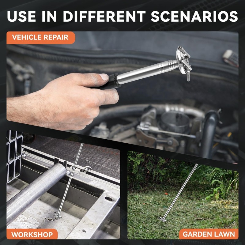 "Telescoping Magnetic Pickup Tool with 50Lb Pull Force, Magnet Stick Extendable gallery