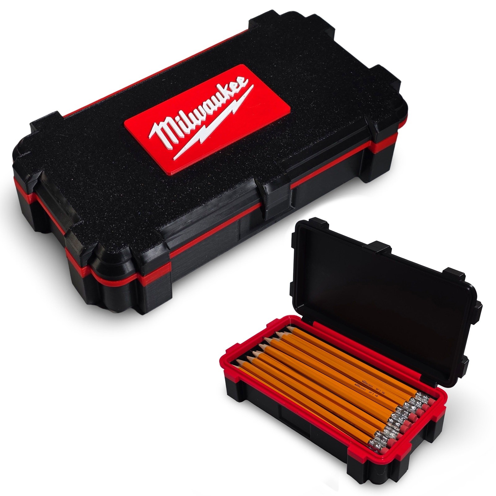 Milwaukee Tool PACKOUT Stealth XL Pencil Box | Large Utility Storage Case gallery