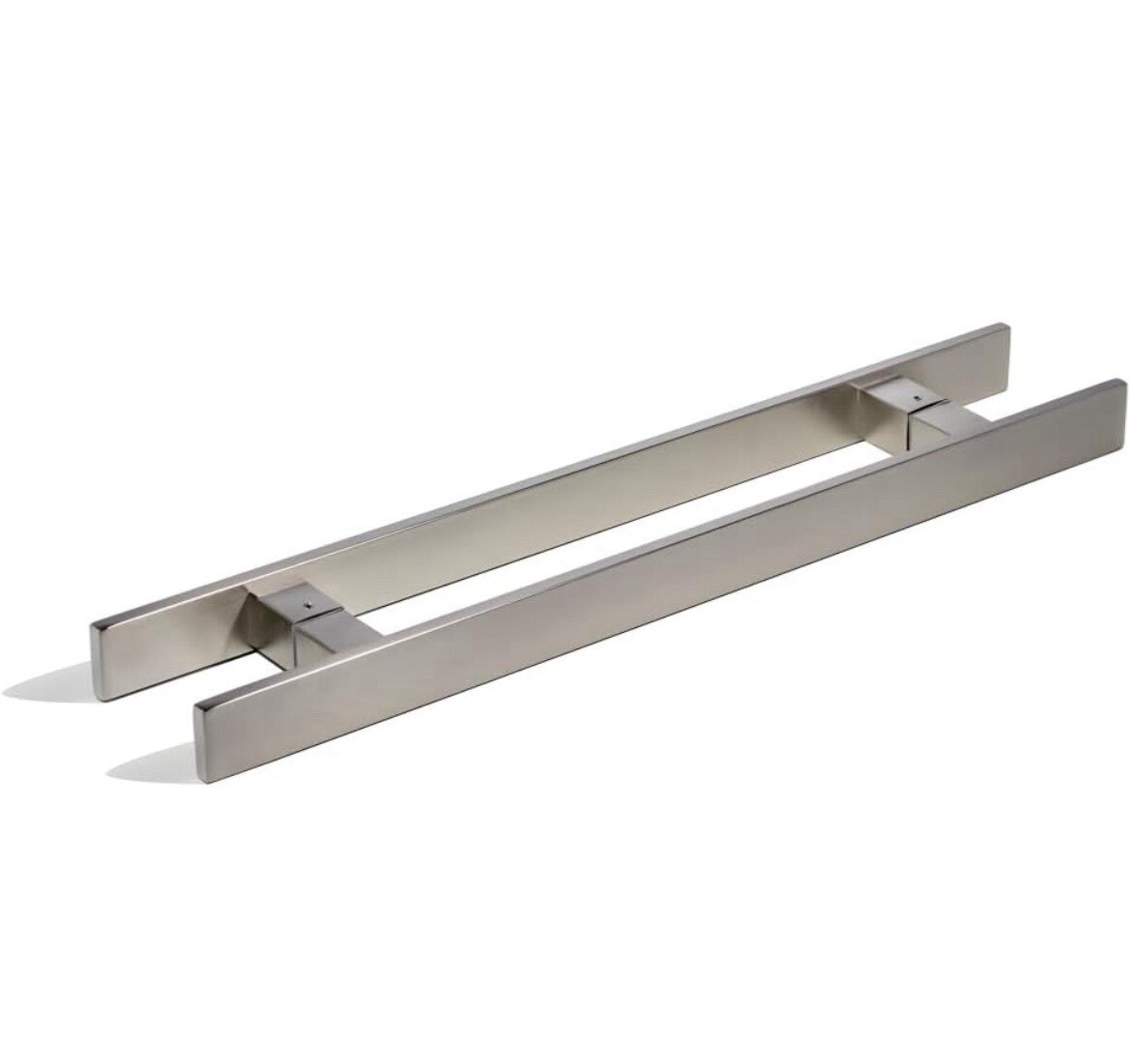 24 Inch Square Rectangle Flat Shape Stainless Steel Shower Glass Door Handles gallery