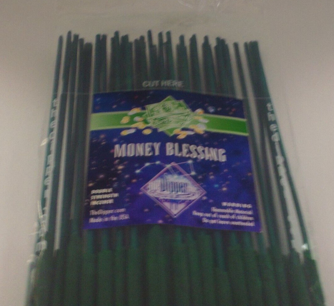 THE DIPPER DOUBLE STRENGTH 19 INCH INCENSE MONEY BLESSINGS 25 STICKS 3+ HOURS gallery