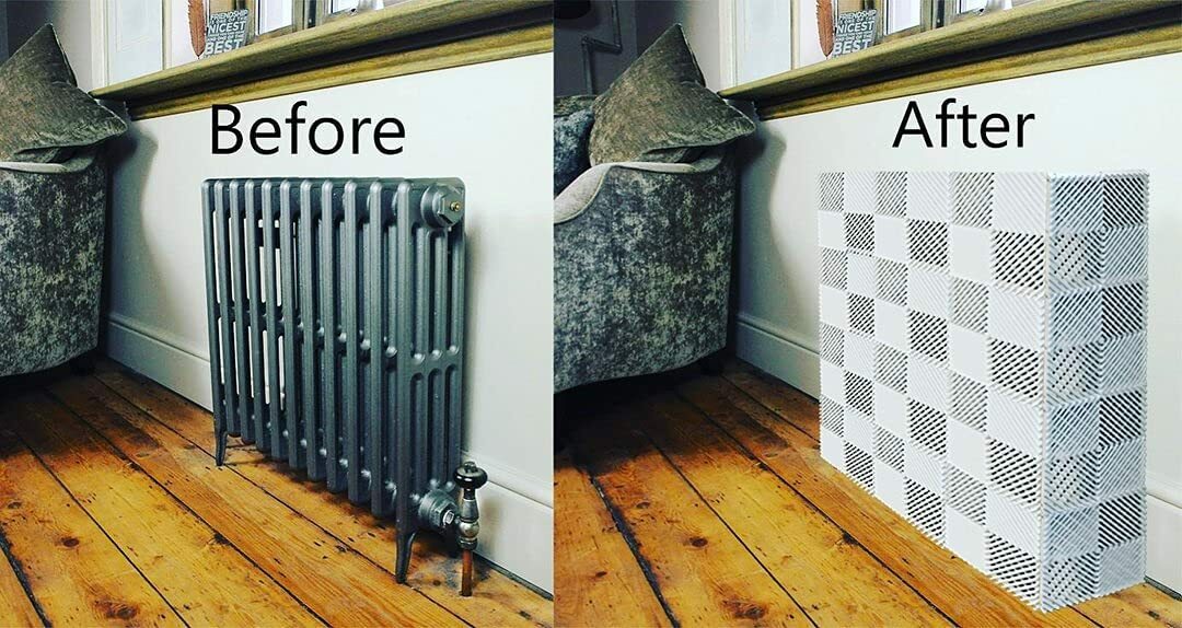 Ready Covers EZ Connect Cover Safety Radiator Protective Heating (50, White) gallery
