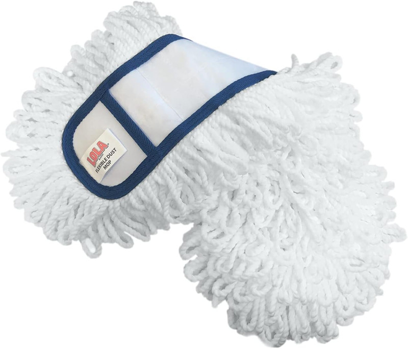 360 Degree Flexible 18" Dust Mop Replacement Head, Fine Fiber Machine Washable D gallery