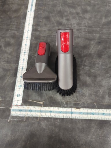 NEW Genuine Dyson Vacuum Brushes - Stubborn Dirt Brush & Soft Dusting Brush gallery