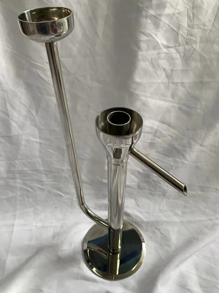 Stainless Steel Distilling Proof Parrot 12" Moonshine Liquor Spirits Measuring gallery