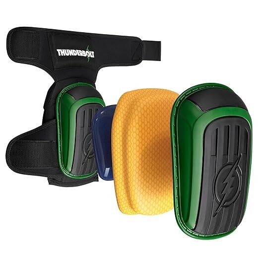 Thunderbolt TB-003 Professional Knee Pads for Work with Double Gel gallery