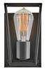 Hinkley Lighting 5160 Filmore 1 Light 4-1/2"W Bathroom Sconce - Chrome / Satin gallery