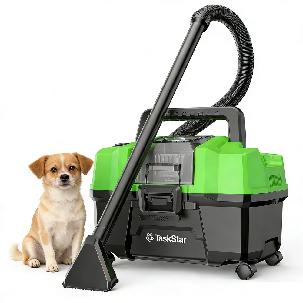 Taskstar Cordless Wet-Dry Shop Vac Portable Vacuum 2.6 Gallon Brushless Vacuum gallery