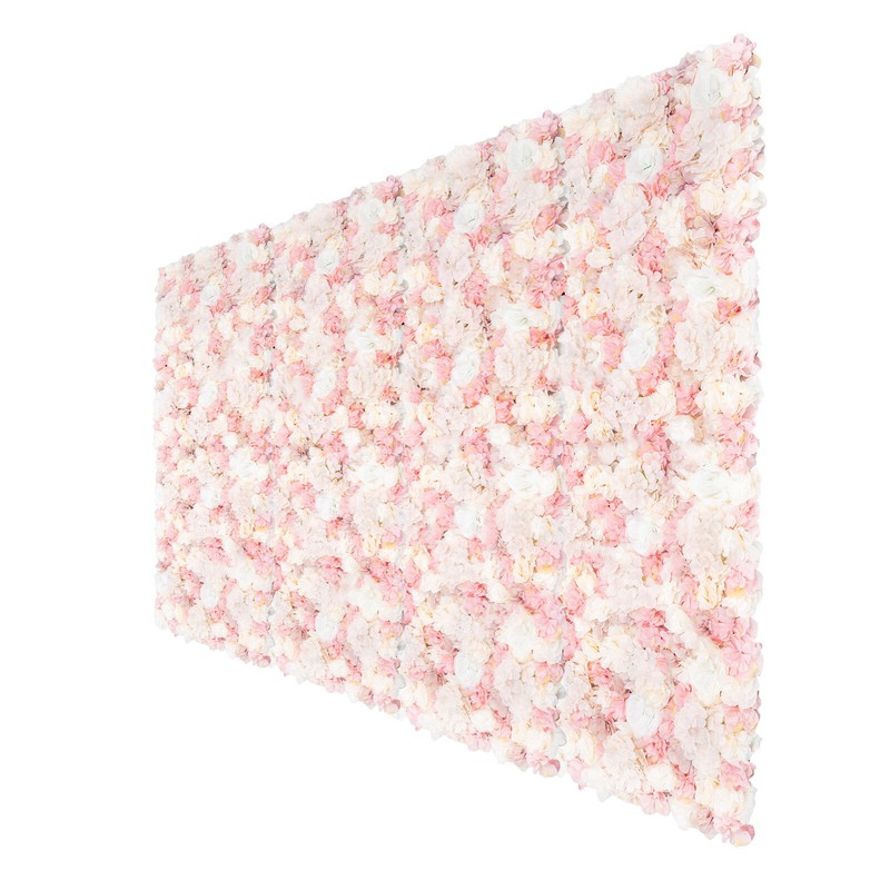 Flower Wall Panel Artificial Flower Wall Backdrop Flower Decoration 12 Pcs gallery