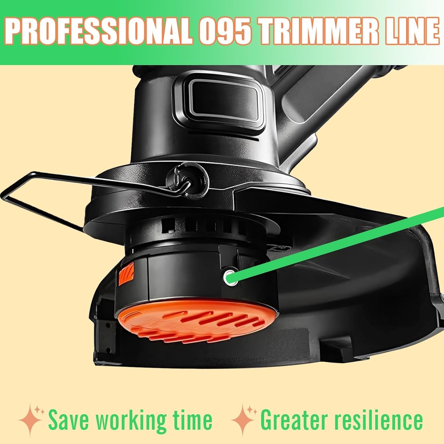 095 Trimmer Line - Robust Weed Eater String for Medium to Heavy-Duty Tasks gallery