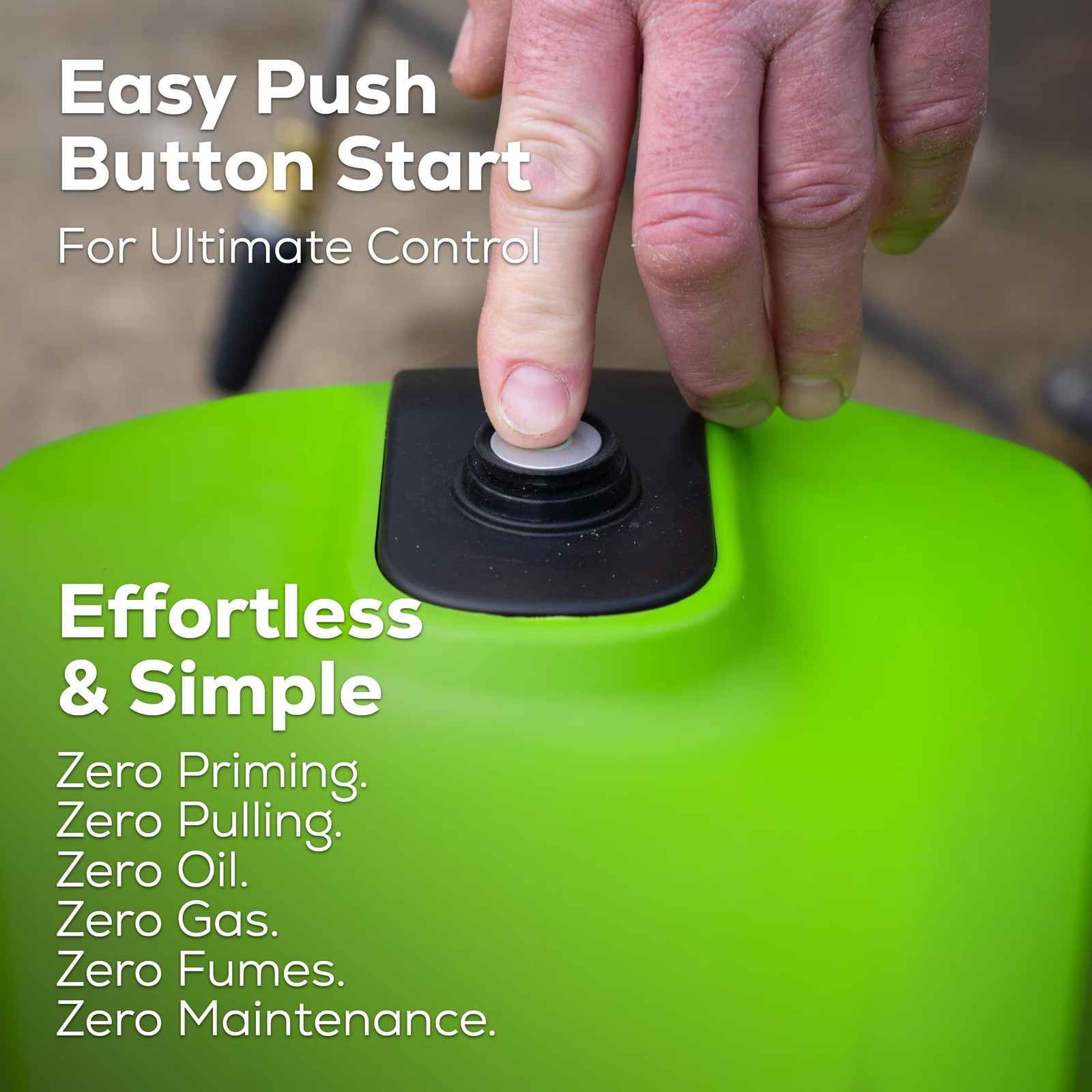 Greenworks - 3000 PSI Electric Pressure Washer up to 2.0 GPM - Green gallery