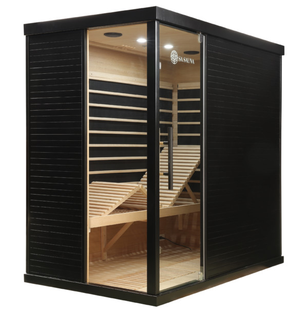 Premium Black Box Far Infrared Sauna: 4 Person gallery