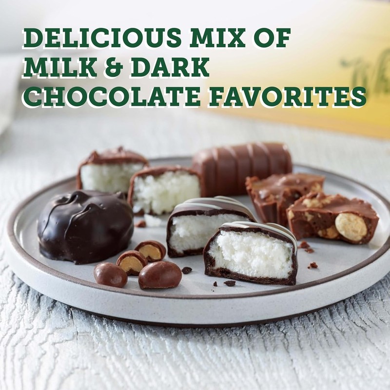 WHITMAN'S SAMPLER Assorted Milk & Dark Chocolate Candy Gift Box, 10 oz. gallery