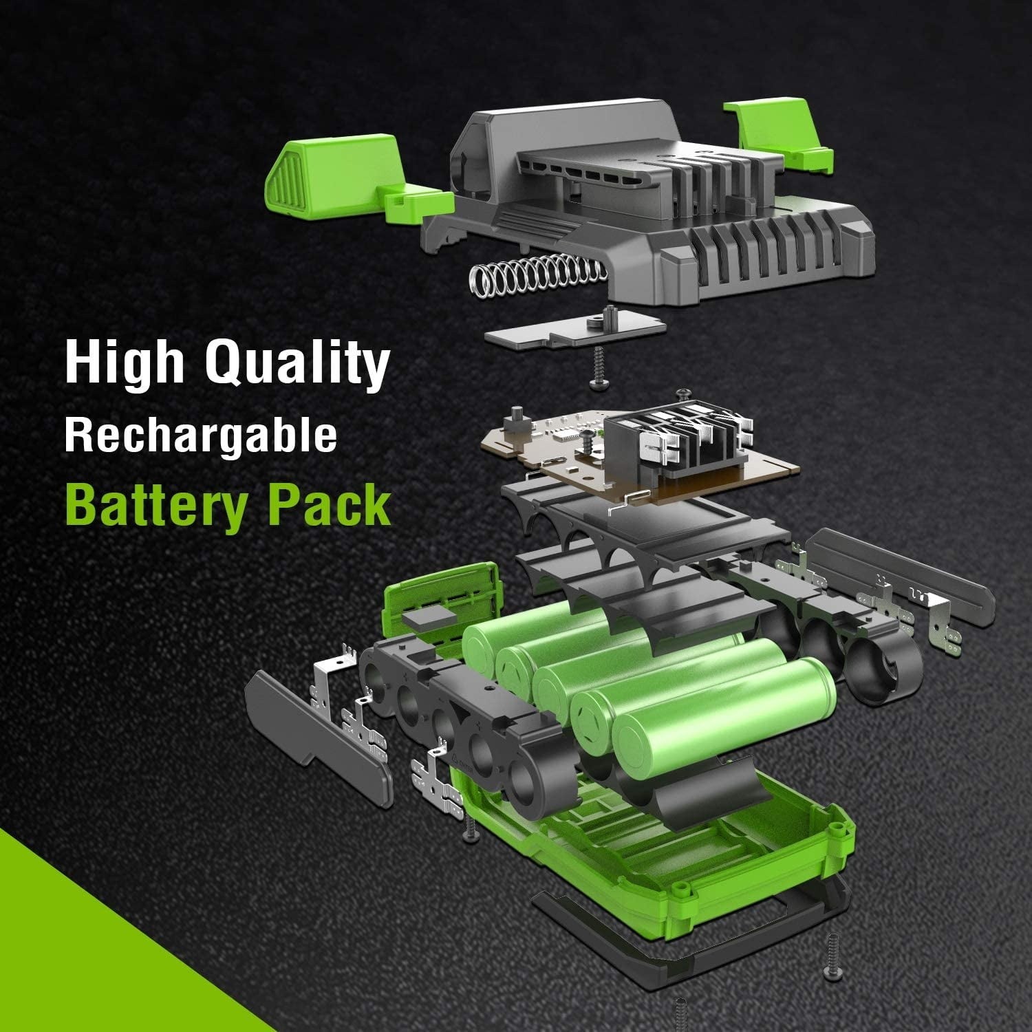 WORKPRO 20V 2.0Ah Li-ion Rechargeable Battery Pack for WORKPRO 20V Cordless Tool gallery