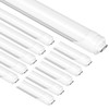 12 Pack HO R17d T8 8FT LED Shop Lights 45W 5400LM 8' LED Tube Light Bulbs 6000K gallery