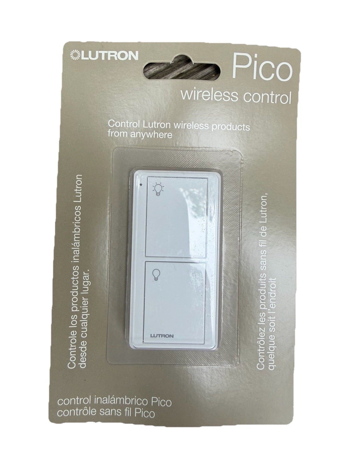 Lutron PJ2-2B-GWH-L01 On/Off Switch Pico Remote for Caseta Smart Home White NIB gallery