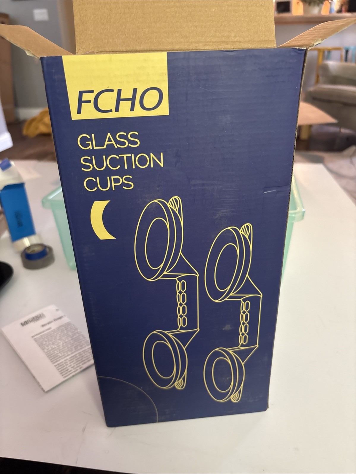 FCHO Glass Suction Cups 200 Pound Capacity New In Box 2 Pack gallery