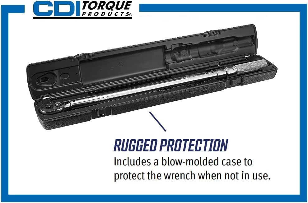 CDI Torque 2503MFRMH 1/2" Torque Wrench 30-250 ft-lb Click Adjustable gallery