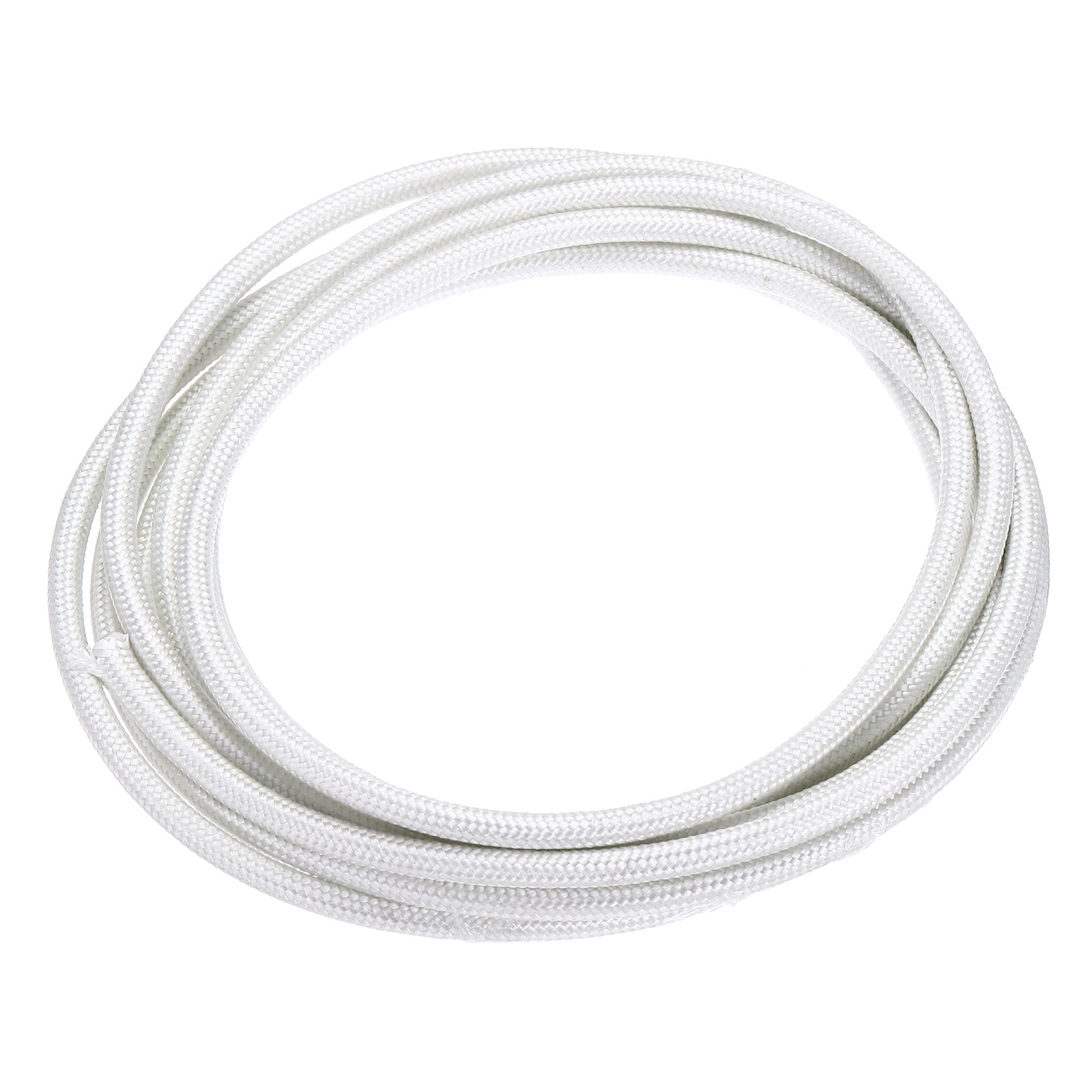 3m/9.84ft 9AWG Flexible Mica Cable, High Temperature, Braided White gallery