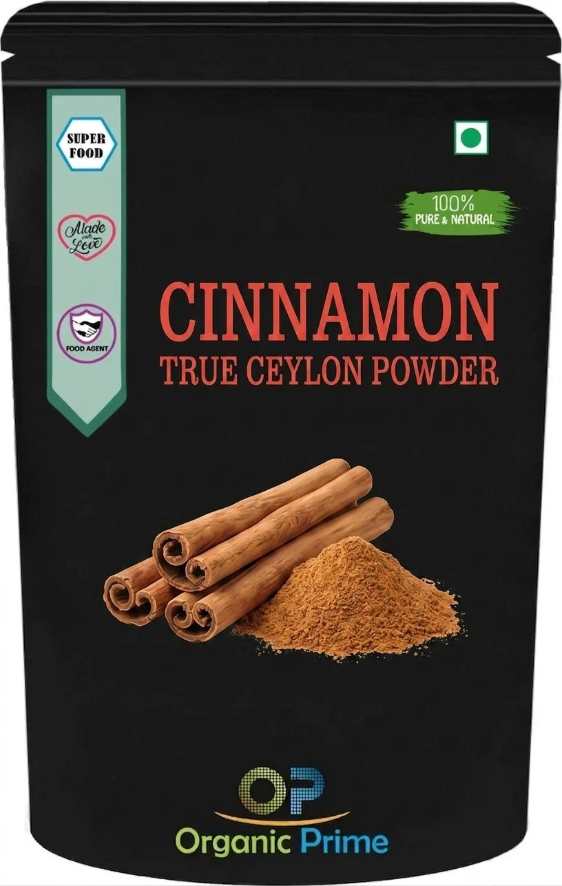 Organic Prime True Ceylon Cinnamon Powder Premium Natural Ground Spice gallery