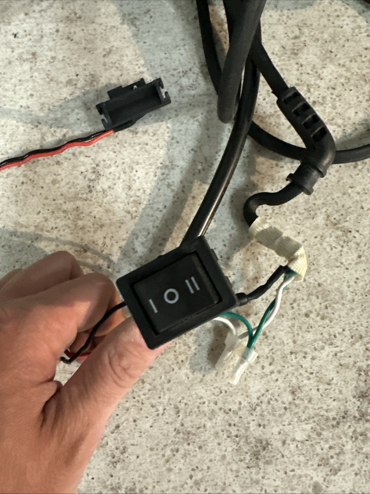 Rug Doctor DCC-1 Power Cord With Switch Carpet Cleaner Cable OEM gallery