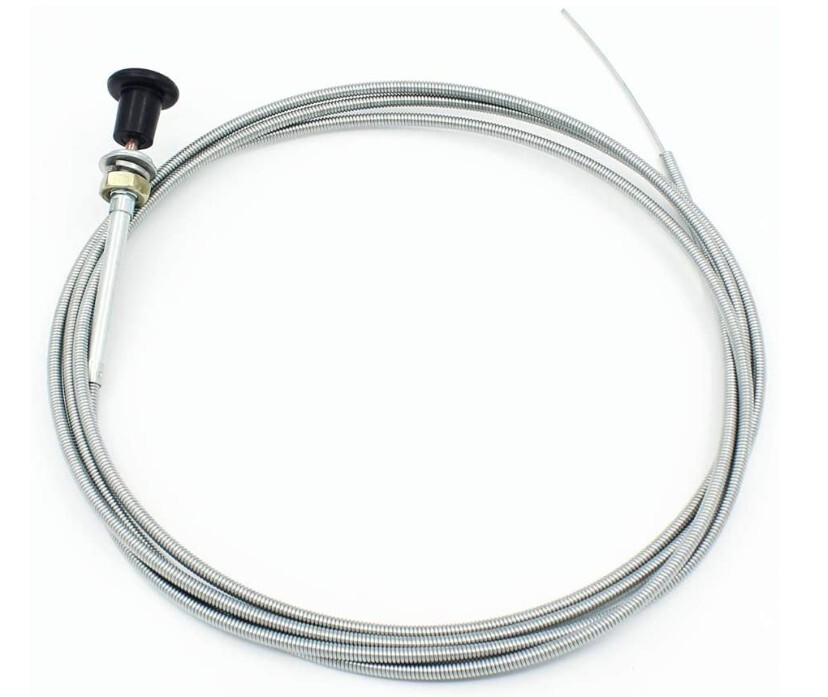 8ft. Universal Control Push Pull Throttle Choke Cable for 60122 Tractor Mower gallery